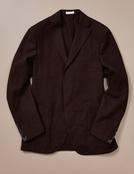 가을엔 점잖은 재킷을 주로 입는다. 너무 각 잡힌 거 말고, 셔츠처럼 편안하게 입을 수 있는 걸로. 가격미정 볼리올리 제품.
