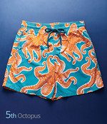 5th Octopus 
문어 패턴을 유쾌한 색 조합으로 풀어낸 수영복 29만3천원 빌브레퀸 제품.