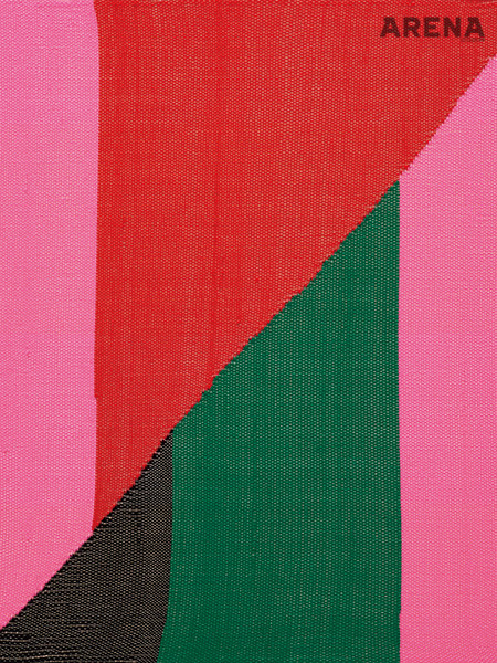 ‘무제’ 2017, Hand Woven Fibers, Wool, Cotton And Acrylic on Canvas 92×78cm