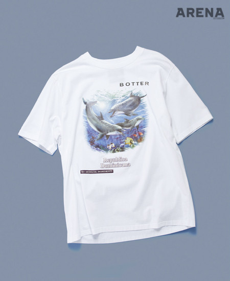 8 돌고래 프린트 티셔츠 31만원 보테르 by 무이 제품.