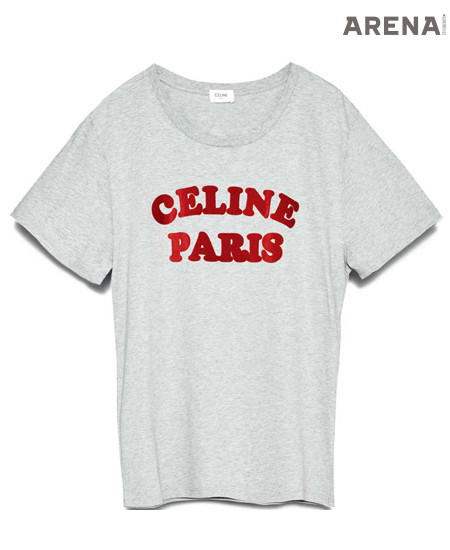 CELINE
중앙에 로고를 새긴 회색 티셔츠 가격미정
셀린느 제품.