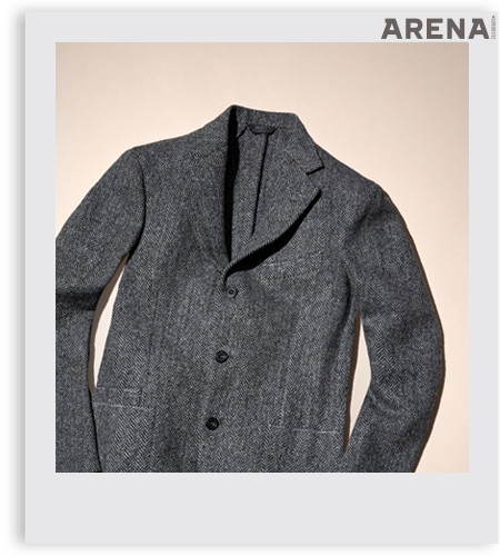 헤링본 트위드 재킷 1백61만9천원 드레익스 제품.